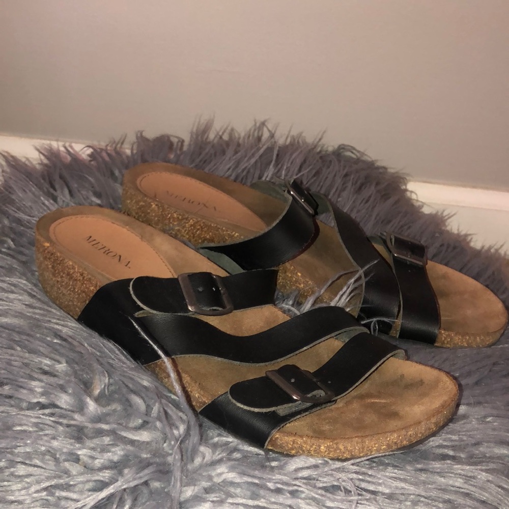 Black Target Sandals